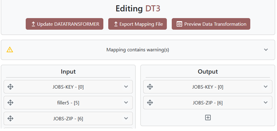 Intuitive Mapping Interface
